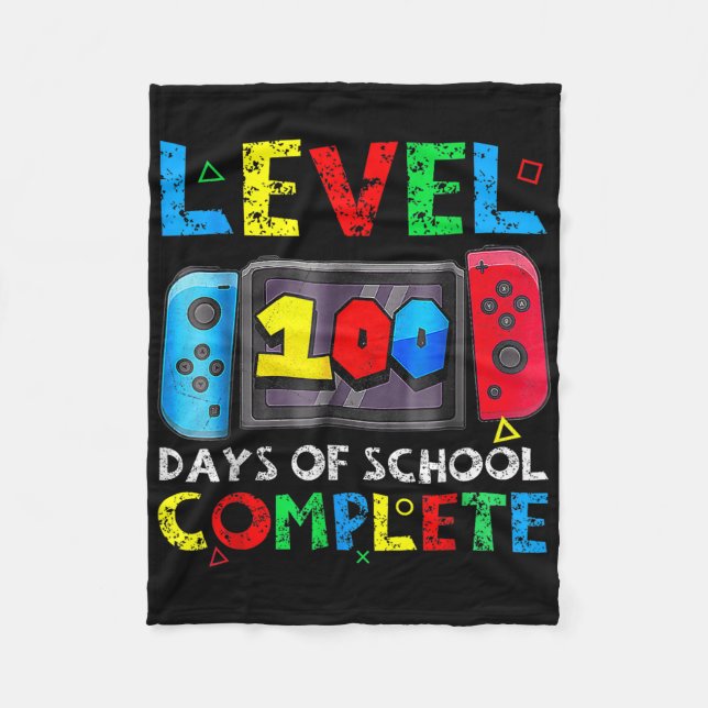 Couverture Polaire Niveau 100 Jours De L'École Complet Jeu Vidéo Game (Devant)