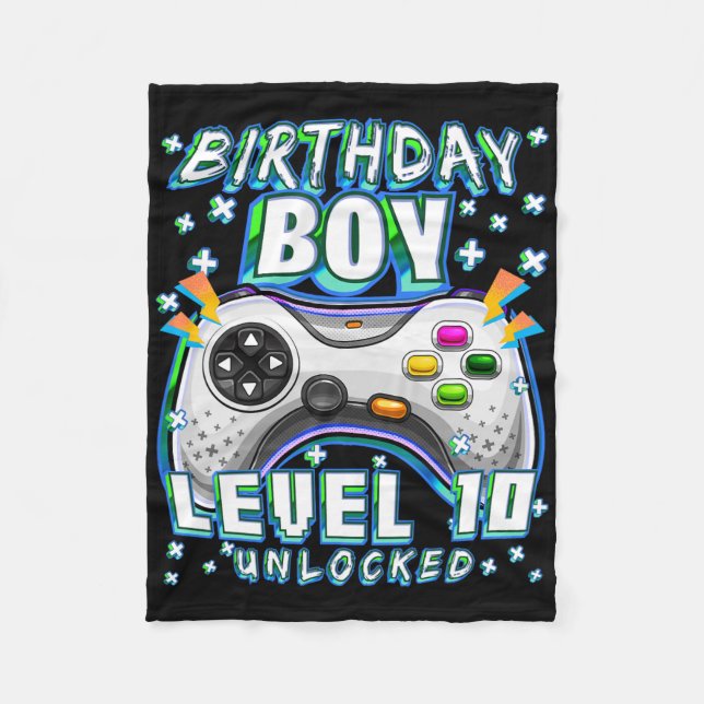 Couverture Polaire Niveau 10 Jeux vidéo non bloqués 10th Birthday Gam (Devant)