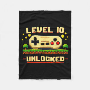 Couverture Polaire Niveau drôle 10 débloqué jeu vidéo 10e anniversair