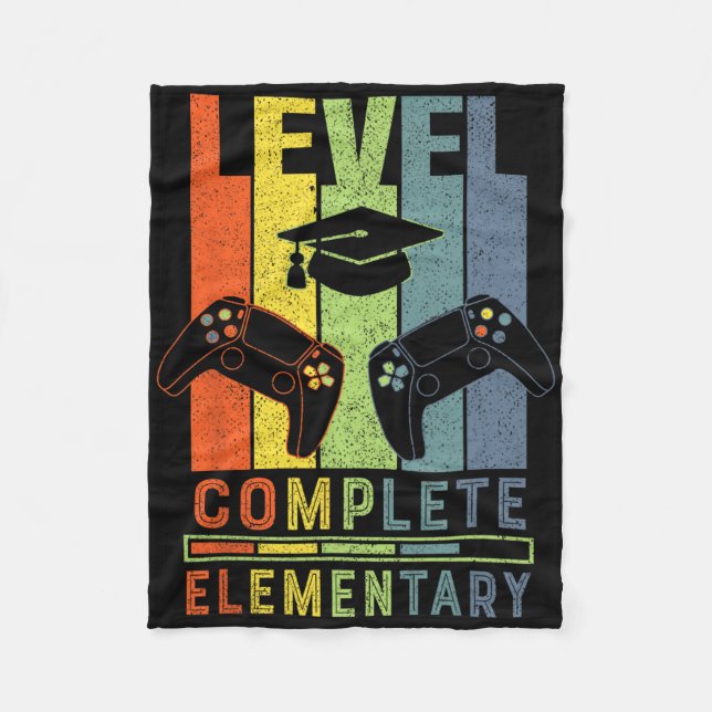 Couverture Polaire Niveau Élémentaire Diplômé Cl 2025 Joueur (Devant)