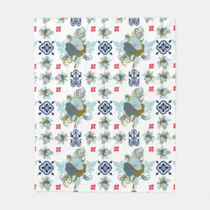 Couverture Polaire Niveau Up Your Fashion Jeu avec magnifique, Floral