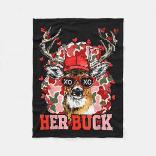 Couverture Polaire Nk Her Buck Camo Camouflage de chasse au cerf appa