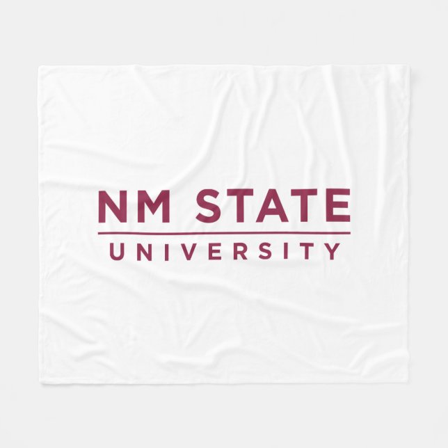 Couverture Polaire NM State University (Devant (Horizontal))