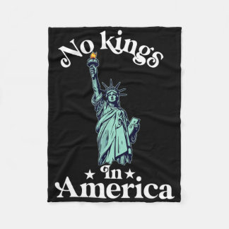 Couverture Polaire No Kings In America Flag Protest Save Democracy 17