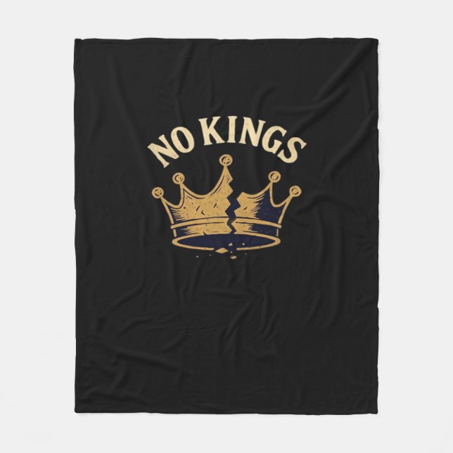Couverture Polaire No Kings Minimal Clean (Devant)