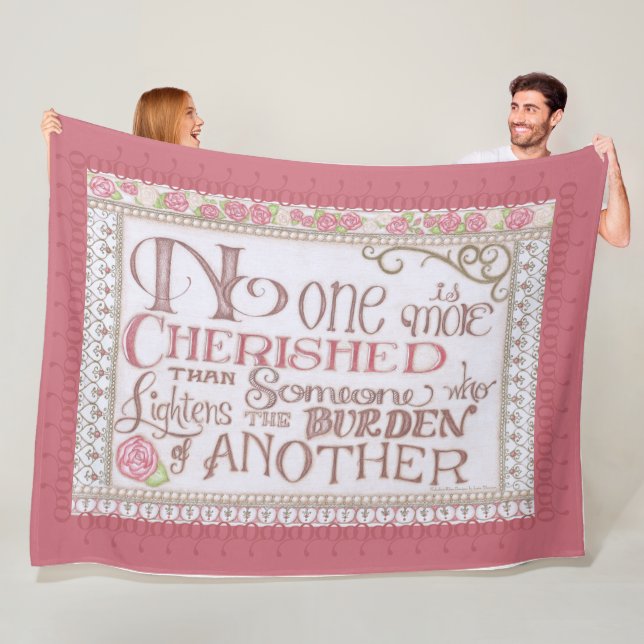 Couverture Polaire No One is More Cherished Fleece Blanket (En situation)