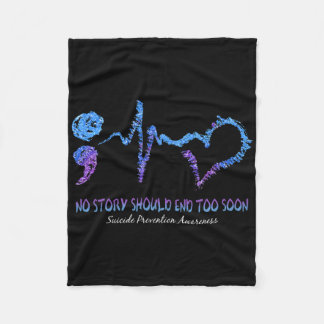 Couverture Polaire No Story Should End Too Soon Suicide Prevention