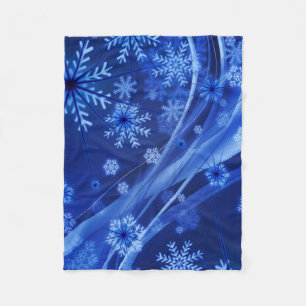 Couverture Polaire Noël des Flèches de neige en hiver