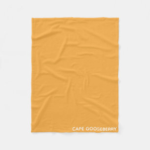 Couverture Polaire Nom de couleur jaune du Cap Gooseberry