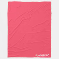 Nom de couleur rose Flamant rose