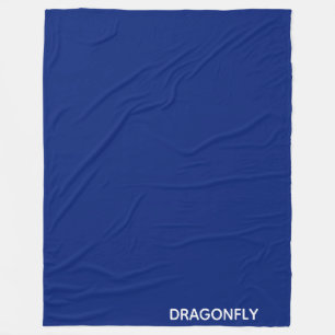 Couverture Polaire Nom de la couleur bleue de la libellule