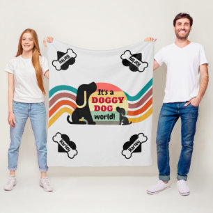 Couverture Polaire Nom de l'animal de compagnie de chien de chien de