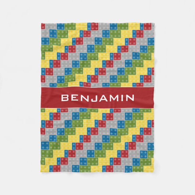 Couverture Polaire Nom en plastique de coutume d'illustration de (Devant)