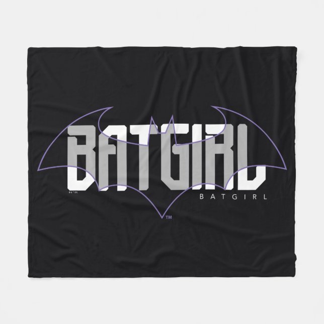 Couverture Polaire Nom Hi-Tech de Batgirl Graphique (Devant (Horizontal))