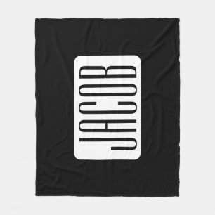Couverture Polaire Nom moderne ou nom de marque modifiable pour l'ent