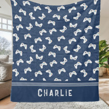 Nom personnalisé du Motif du jeu vidéo Monogramme