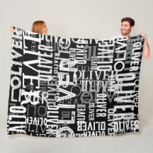 Noms en détresse répliqués sur le noir et blanc mo