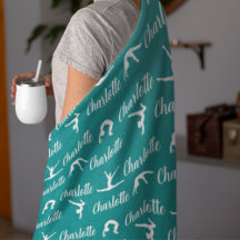 Noms répétés Gymnastique Turquoise polaire