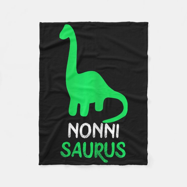 Couverture Polaire Nonni-saurus drôle dino dinosaure Nonnisaurus  (Devant)