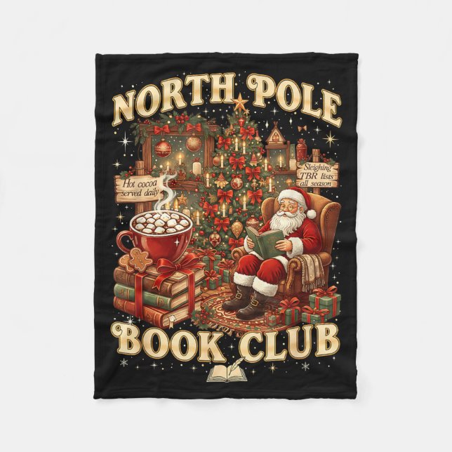 Couverture Polaire North Le Book Club Cozy Christmas Reading Gift  (Devant)