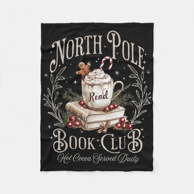 Couverture Polaire North Pôle Book Club Noël Livres de Noël (Devant)