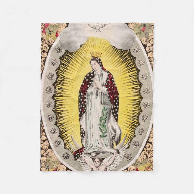 Couverture Polaire Notre-Dame de Guadalupe (Devant)