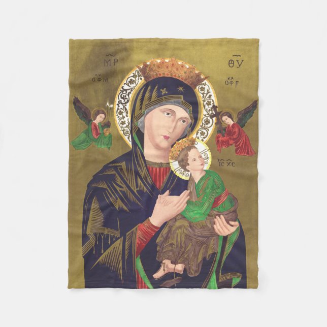 Couverture Polaire Notre Dame de Perpetual Aide (Devant)
