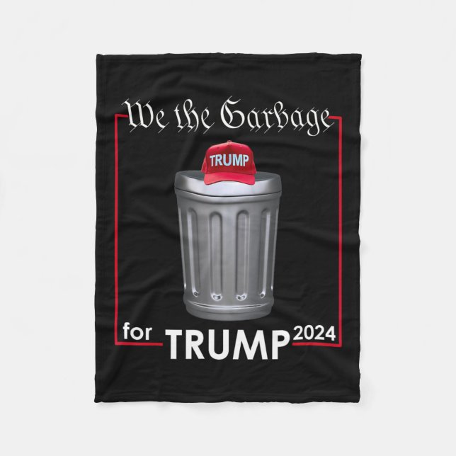 Couverture Polaire Nous Le Garbyge Pour Trump 2024 Le Coût De L'Homme (Devant)