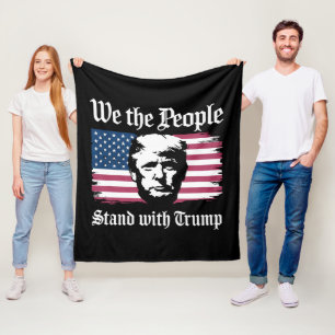Couverture Polaire Nous, le peuple, soutenons Donald Trump, soutien 2