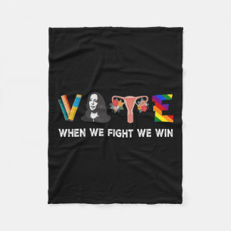 Couverture Polaire Nous Luttons Pour Gagner Le Vote Pour Le Président