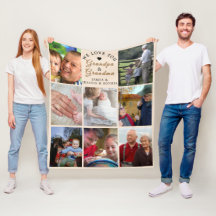 Nous vous aimons Papi et Mamie - 8 photos personna