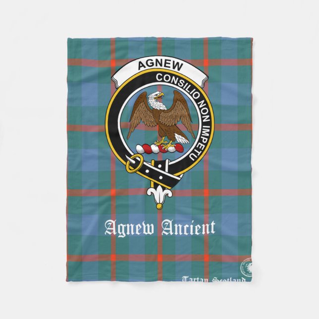 Couverture Polaire Nouveau Clan ancien Tartan Scotland Fleece Blanket (Devant)