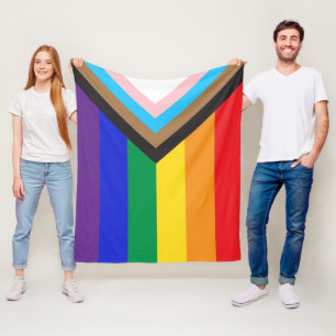 Couverture Polaire Nouveau drapeau couleurs rayures de la fenêtre clo