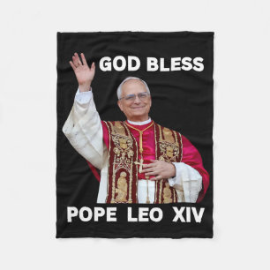Couverture Polaire Nouveau Pape Leo Xiv Cadeaux catholiques Merch Sou