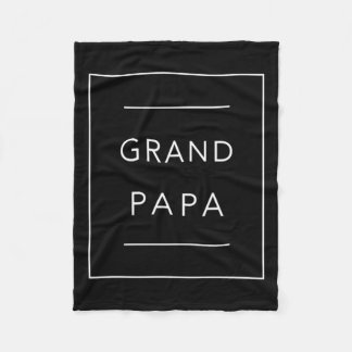 Couverture Polaire Nouvelle annonce de grand-père pour un papa promu