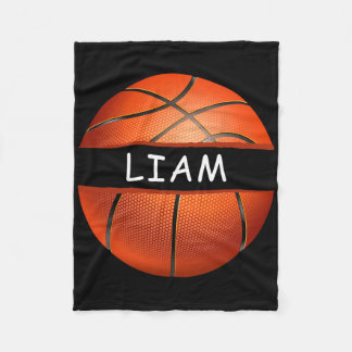 Couverture Polaire Novelty Nom personnalisé Liam Sports Bysketbyll