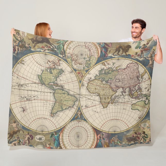Couverture Polaire Novissima Totius Terrarum Orbis Tabula (En situation)