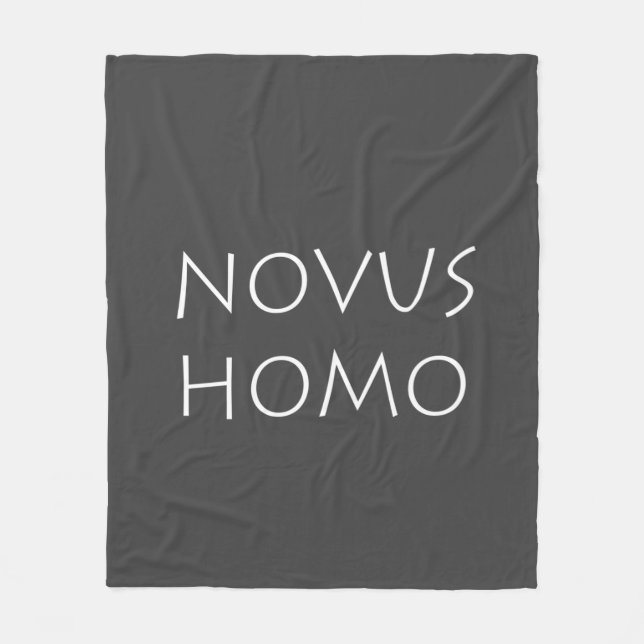 Couverture Polaire Novus homo (Devant)