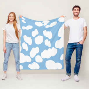 Couverture Polaire Nuages Ciel Bleu Nuages