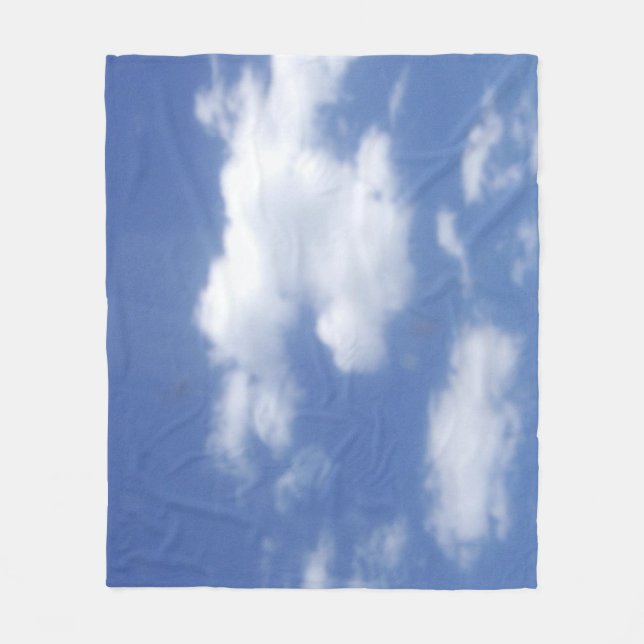 Couverture Polaire nuages dans un ciel bleu (Devant)