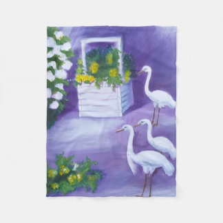 Couverture Polaire Nuit au puits.