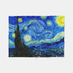 Couverture Polaire Nuit étoilée par des beaux-arts de Van Gogh