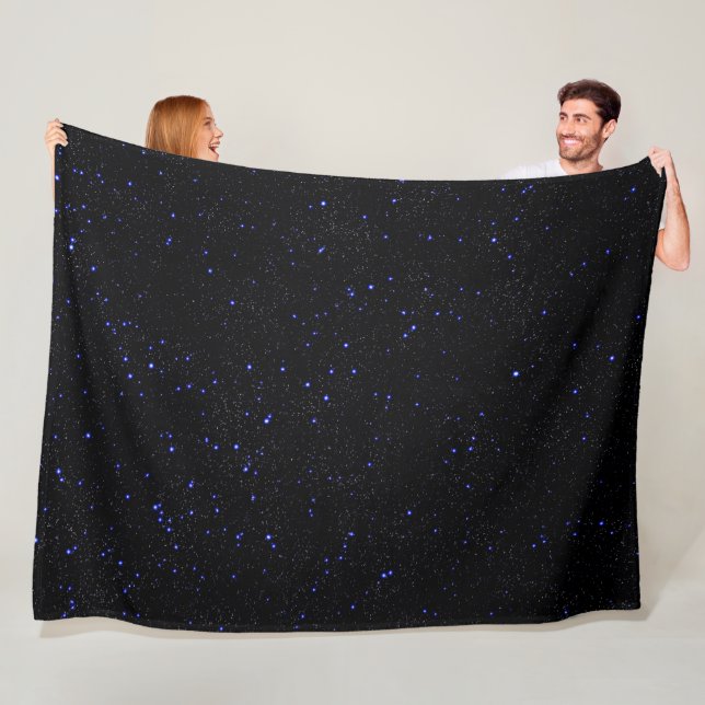 COUVERTURE POLAIRE NUIT STARRY (En situation)
