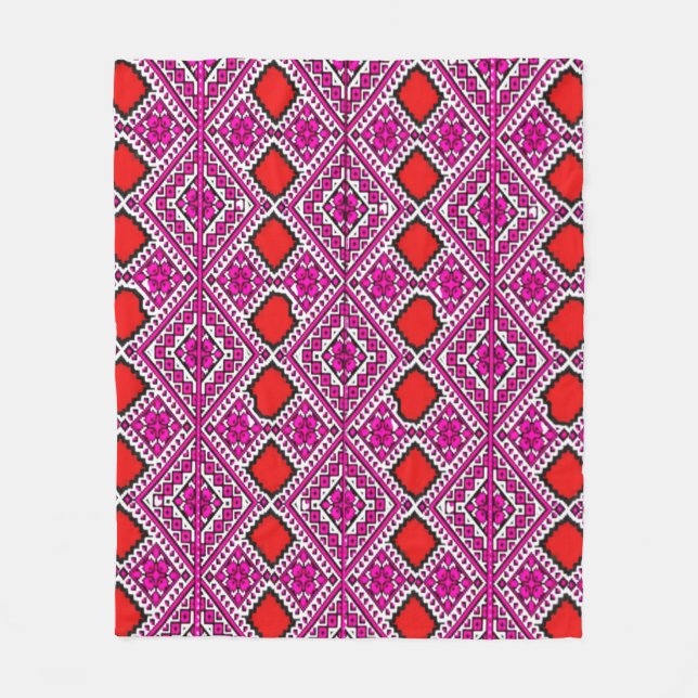 Couverture polaire numérique 3D colorée | Perfec (Devant)