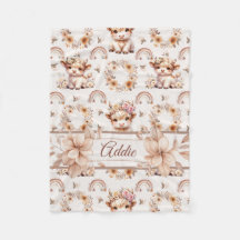 Nursery Bohème Rêveuse à la Vache des Highlands