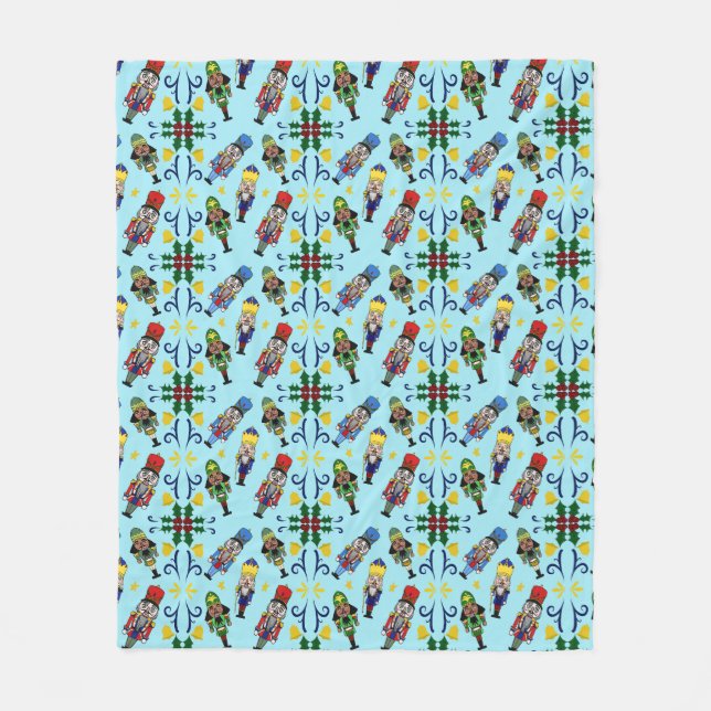 Couverture Polaire Nutcracker Pattern Blanket (Devant)