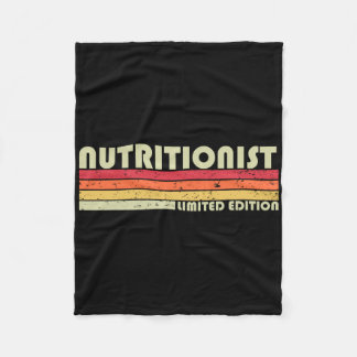 Couverture Polaire Nutritionniste Funny Job Title Profession Annivers