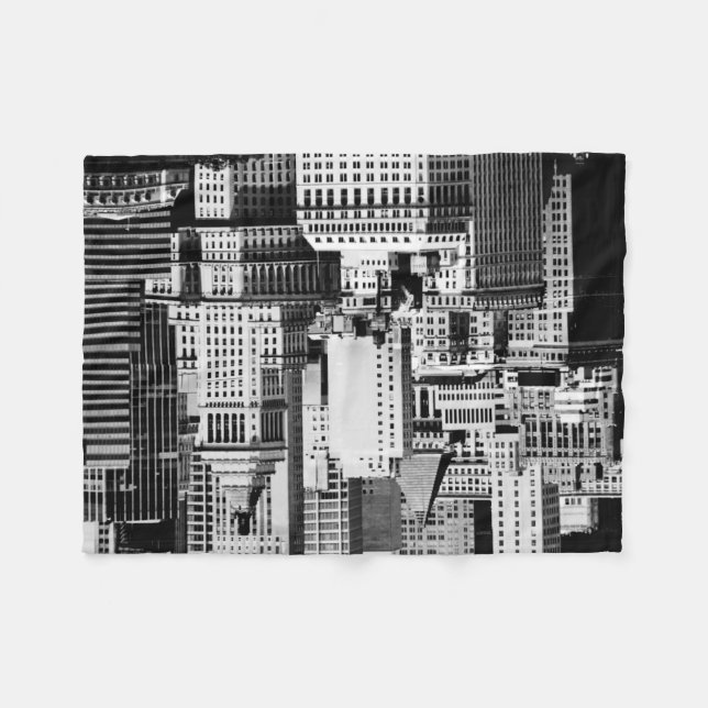 Couverture Polaire NYC Skyline IX (Devant (Horizontal))