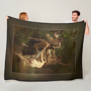 Couverture Polaire Nymphes et Satyr par William-Adolphe Bouguereau