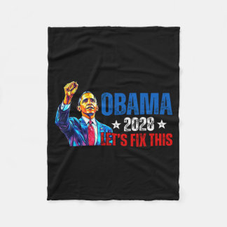 Couverture Polaire Obama 2028 Réparons Cela Obama 48e Président